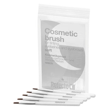 RefectoCil Cosmetic Brush Soft (Silver) 5/Pouch