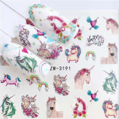 unicorn Water Decal YZW- 3191