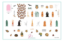 (CjS-XL-FOUR) Plaque d'estampage en acier pour nail art